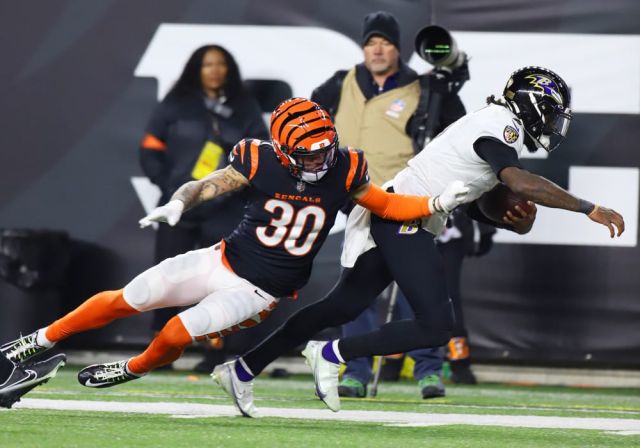 NFL: JAN 15 AFC Wild Card Playoffs - Ravens at Bengals