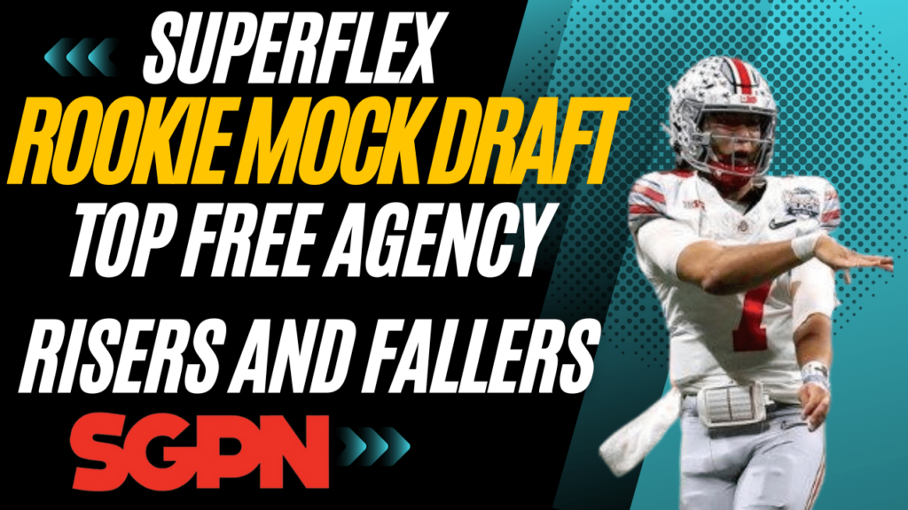 nfl dynasty rookie mock draft superflex