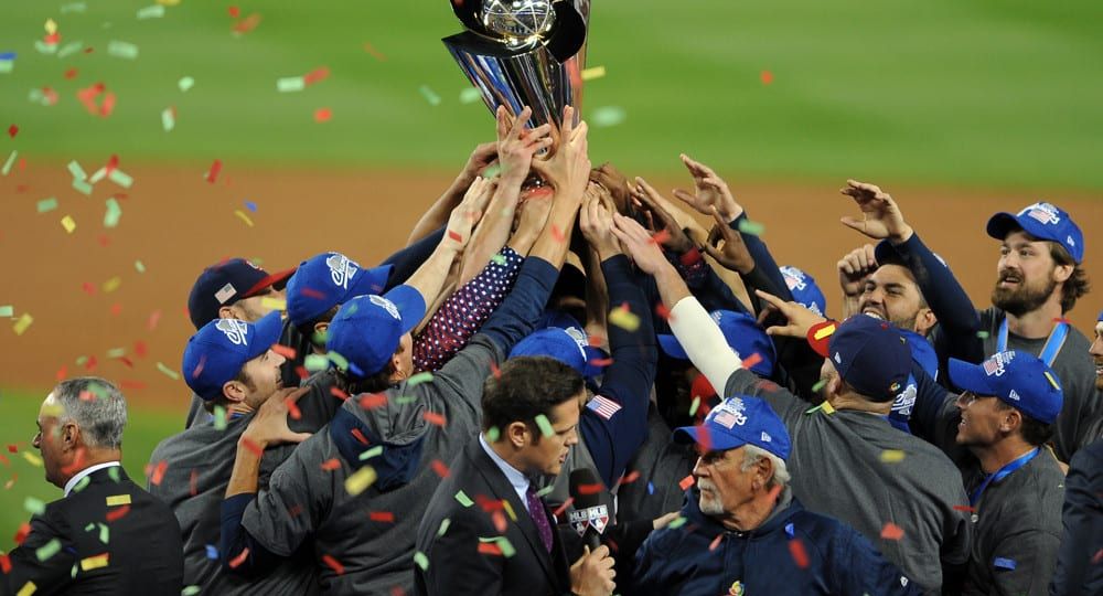 BASEBALL: MAR 22 World Baseball Classic Championship  - USA v Puerto Rico