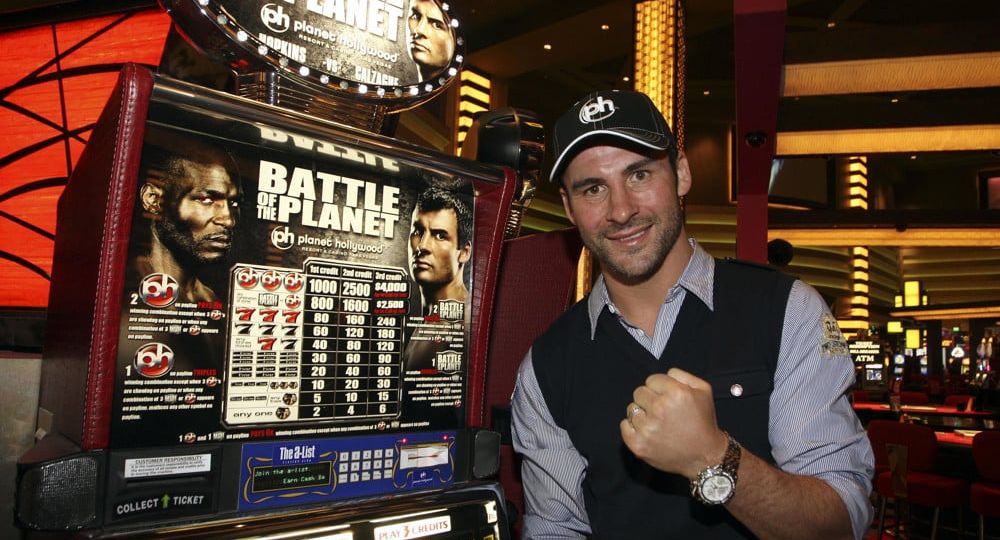 BOXING: APR 14 Joe Calzaghe & Bernard Hopkins Grand Arrival