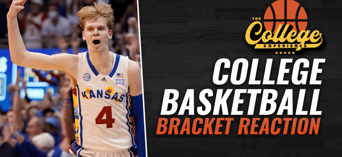 College Basketball NCAA Tournament Bracket Reaction Show | The College Basketball Experience (Ep. 362)
