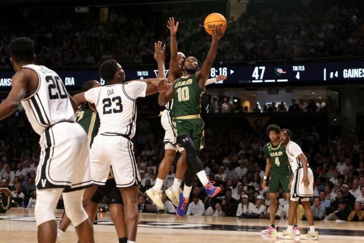 NCAA BASKETBALL: MAR 22 NIT - UAB at Vanderbilt