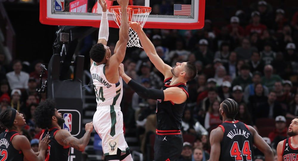 NBA: FEB 16 Bucks at Bulls