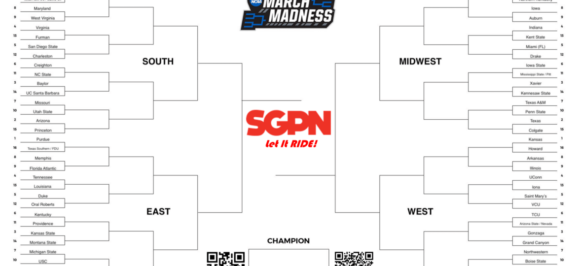 Free Printable March Madness Bracket: NCAA Men's Basketball 2023 Tournament