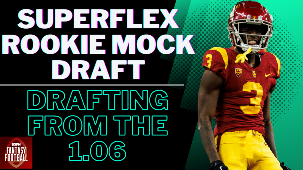 Drafting from the 1.06 in Rookie Drafts I SGPN Fantasy Football Podcast (Ep. 360) Drafting from the 1.06 in Rookie Drafts I SGPN Fantasy Football Podcast (Ep. 360)