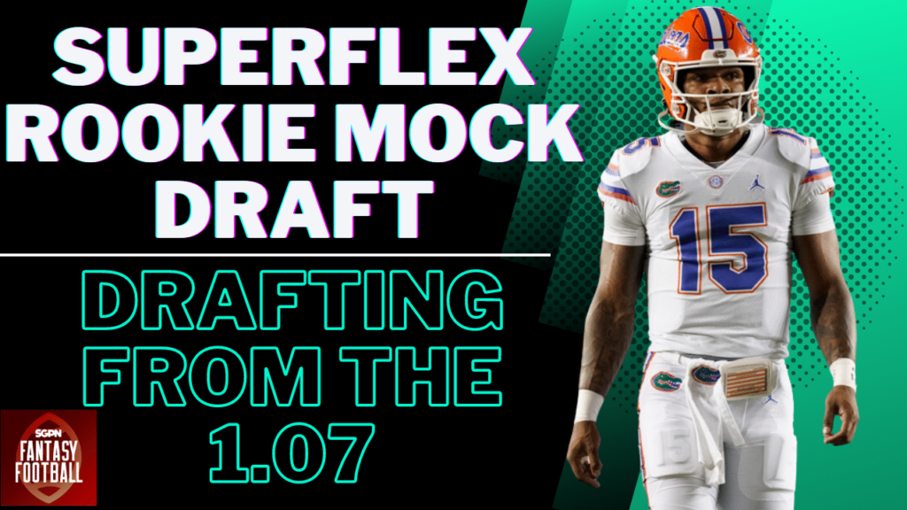 Drafting from the 1.07 in Rookie Drafts I SGPN Fantasy Football Podcast (Ep. 363) Drafting from the 1.07 in Rookie Drafts I SGPN Fantasy Football Podcast (Ep. 363)