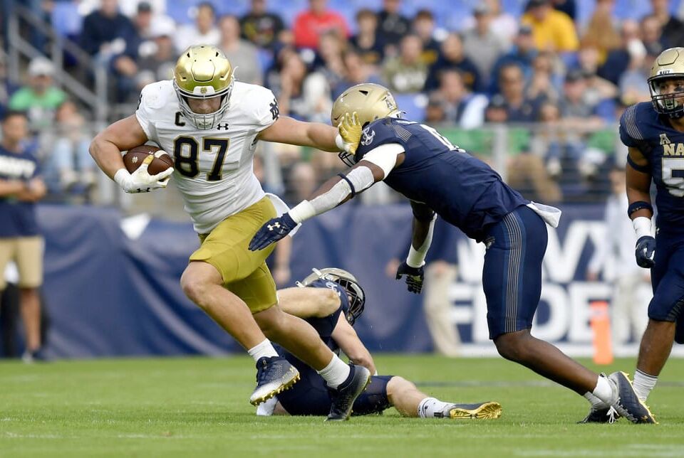 COLLEGE FOOTBALL: NOV 12 Notre Dame vs Navy