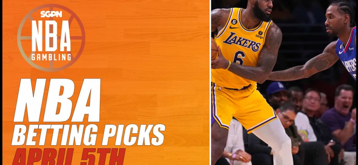 NBA Betting Picks – Wednesday, April 5th, 2023 | NBA Gambling Podcast (Ep. 518)