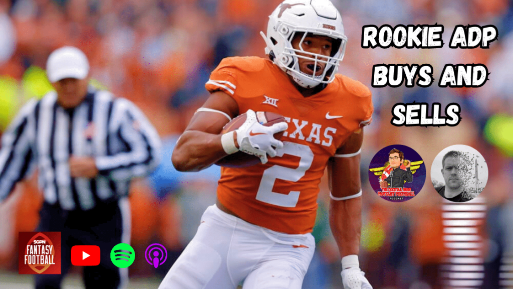 Rookie ADP Buys and Sells I SGPN Fantasy Football Podcast (Ep. 369) Rookie ADP Buys and Sells I SGPN Fantasy Football Podcast (Ep. 369)