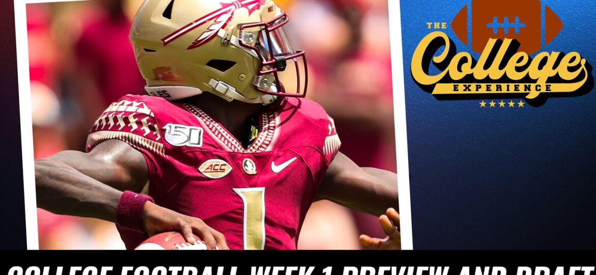 College Football 2023 Week 1 Preview & Draft | The College Football Experience (Ep. 1244)