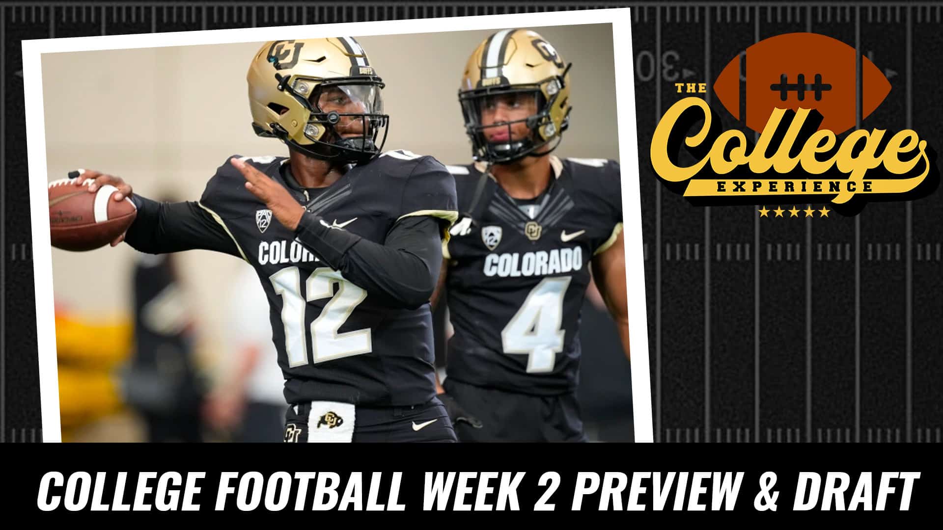 College Football 2023 Week 2 Preview & Draft | The College Football Experience (Ep. 1247)