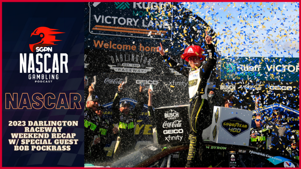 2023 Darlington Raceway Weekend Recap w/Special Guest Bob Pockrass I NASCAR Gambling Podcast (Ep. 176) 2023 Darlington Raceway Weekend Recap w/Special Guest Bob Pockrass I NASCAR Gambling Podcast (Ep. 176)