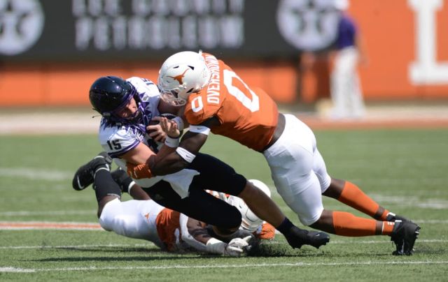 COLLEGE FOOTBALL: OCT 03 TCU at Texas