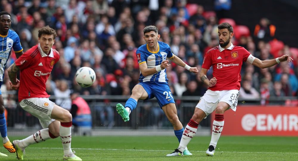 SOCCER: APR 23 FA Cup Semi Final - Brighton and Hove Albion vs Manchester United