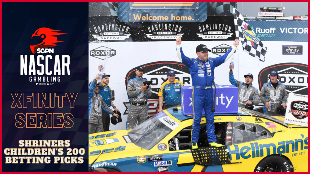 Shriners Children's 200 Betting Picks 2023 I NASCAR Gambling Podcast (Ep. 173) Shriners Children's 200 Betting Picks 2023 I NASCAR Gambling Podcast (Ep. 173)
