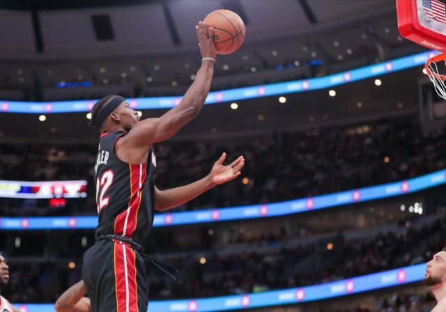 NBA: MAR 18 Heat at Bulls