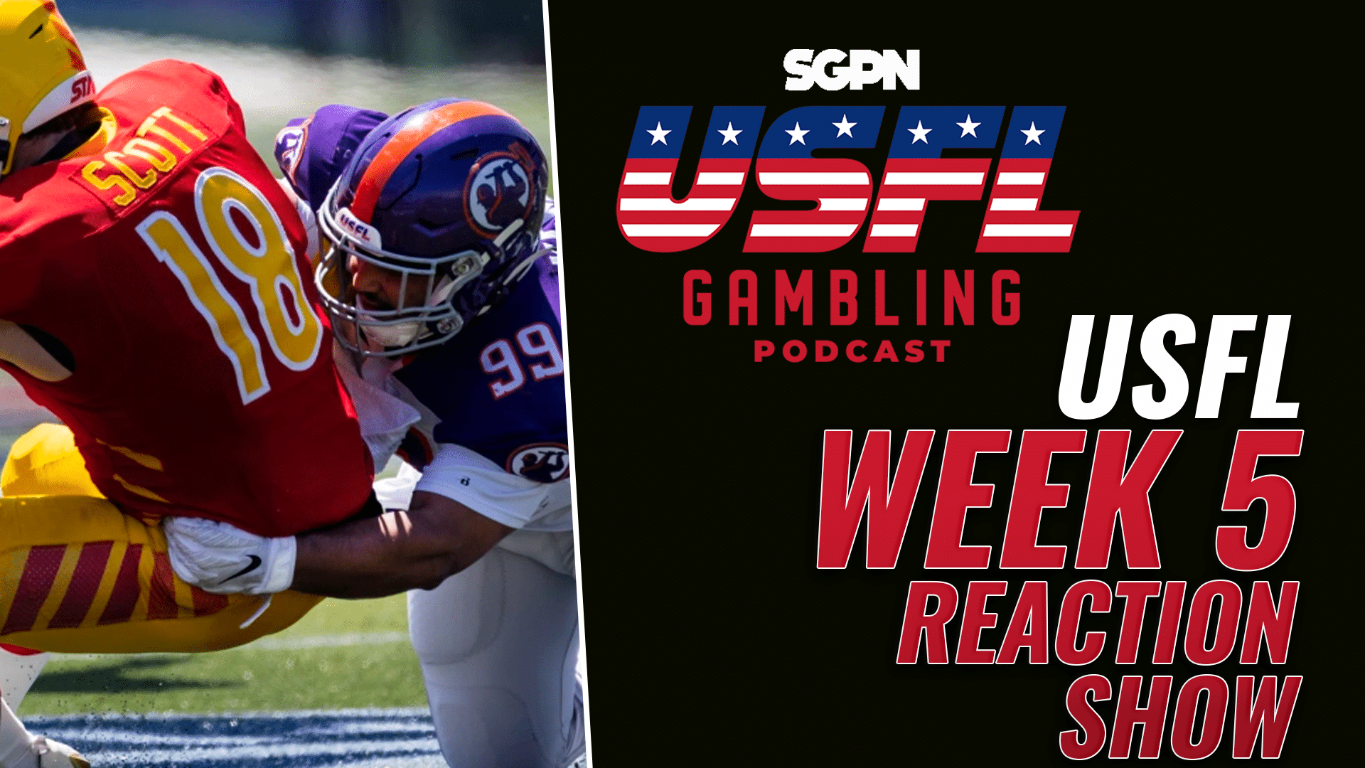 USFL Week 5 Reaction Show | The USFL Gambling Podcast (Ep. 68)