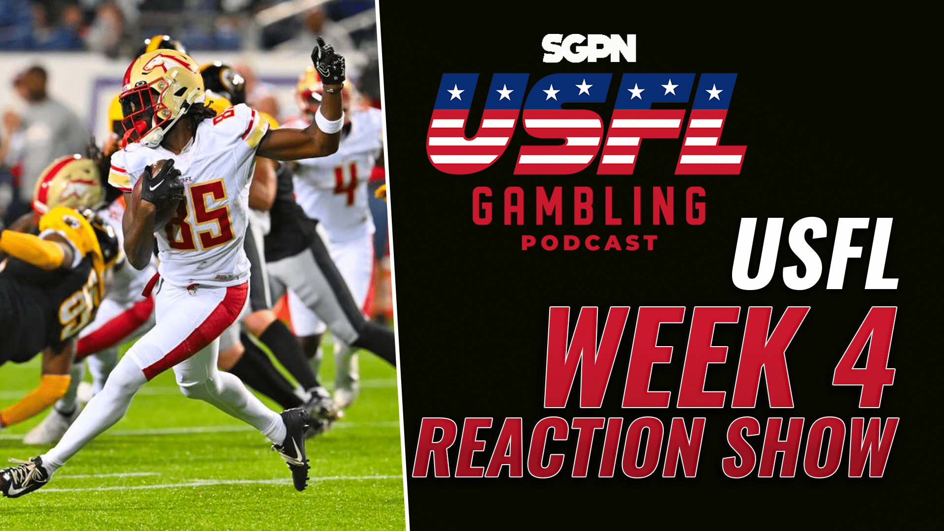 USFL Week 4 Reaction Show | The USFL Gambling Podcast (Ep. 66)