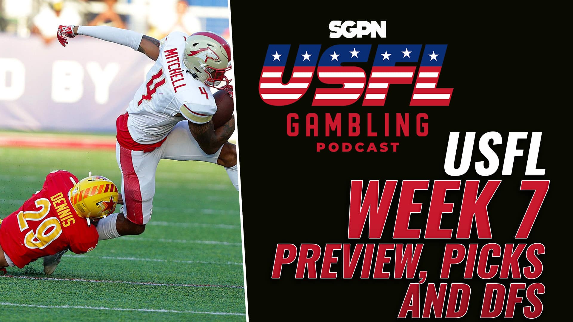 USFL Week 7 Preview, Picks & DFS | The USFL Gambling Podcast (Ep. 71)