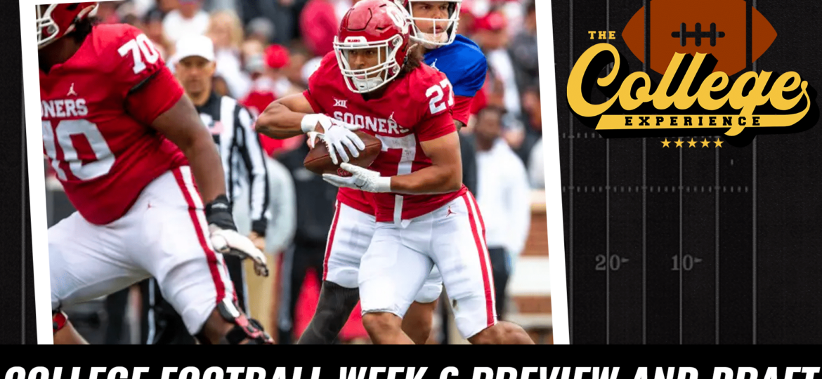 College Football 2023 Week 6 Preview & Draft | The College Football Experience (Ep. 1257)