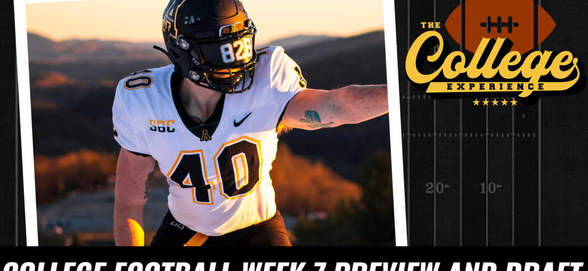 College Football 2023 Week 7 Preview & Draft | The College Football Experience (Ep. 1259)