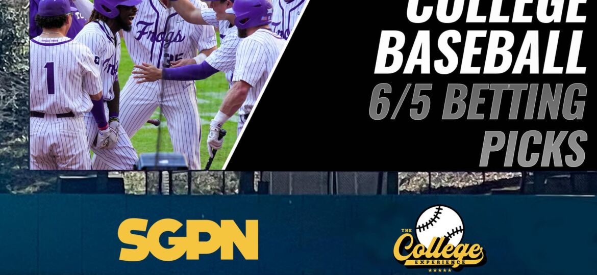 NCAA Baseball Tournament Picks For Monday 6/5 | The College Baseball Experience (Ep. 65)