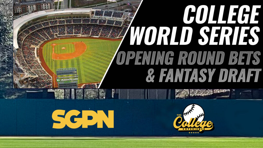 COLLEGE WORLD SERIES OPENING DAY PICKS AND FANTASY DRAFT | The College Baseball Experience (Ep. 70)