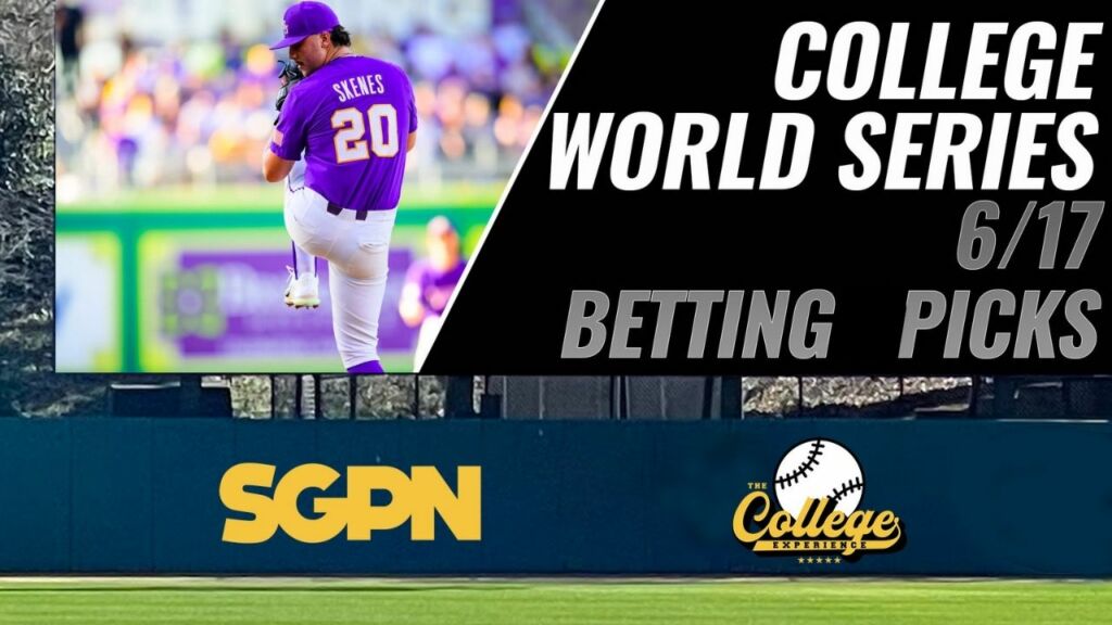 College World Series Picks For Saturday 6/17 w/ Matt Grissom | The College Baseball Experience (Ep. 71)
