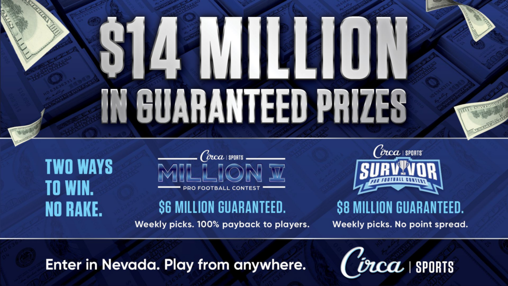 The Circa Million V: Win Big with NFL Picks at Circa Sports