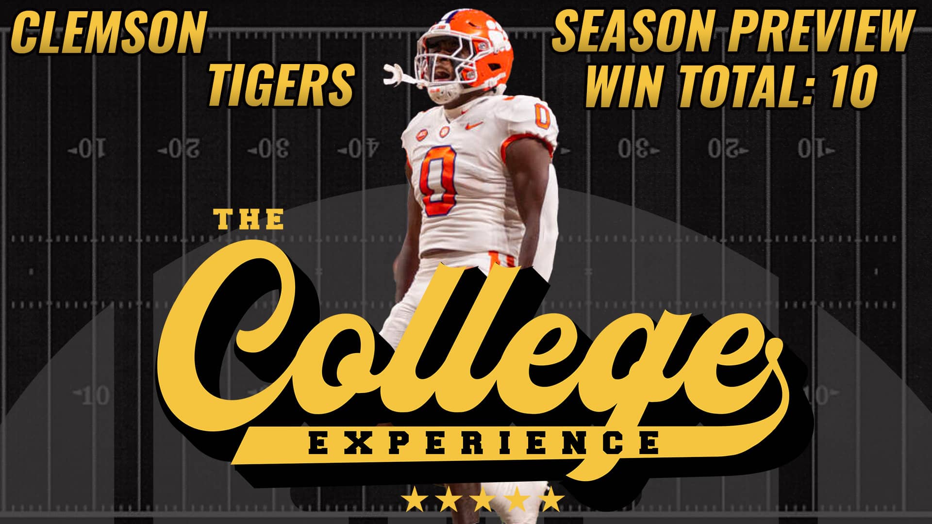 Clemson number deals 10 jersey