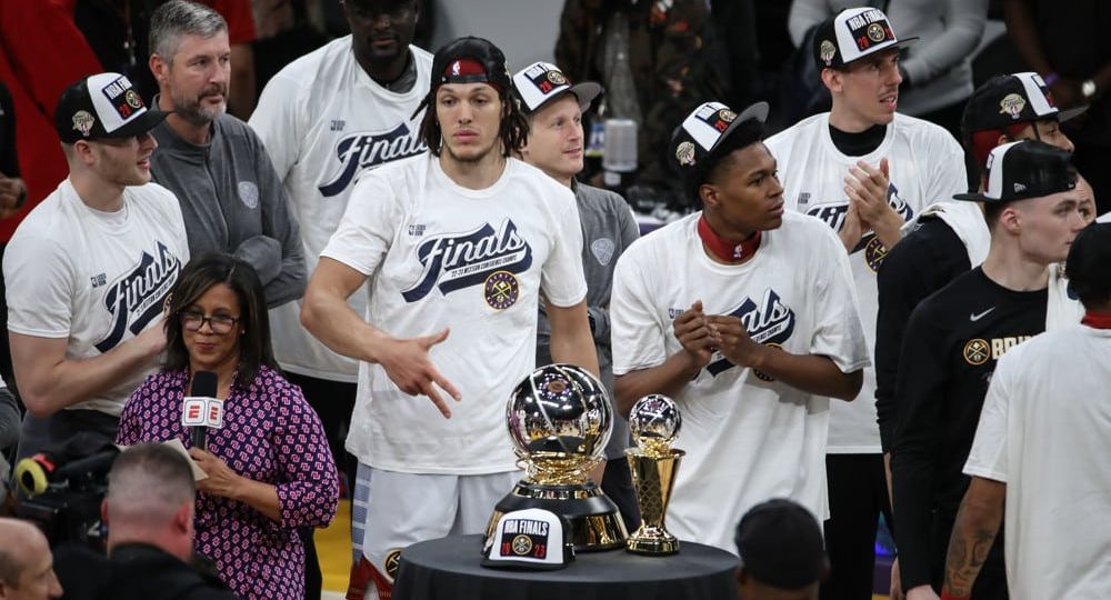 NBA: MAY 22 NBA Playoffs - Nuggets at Lakers