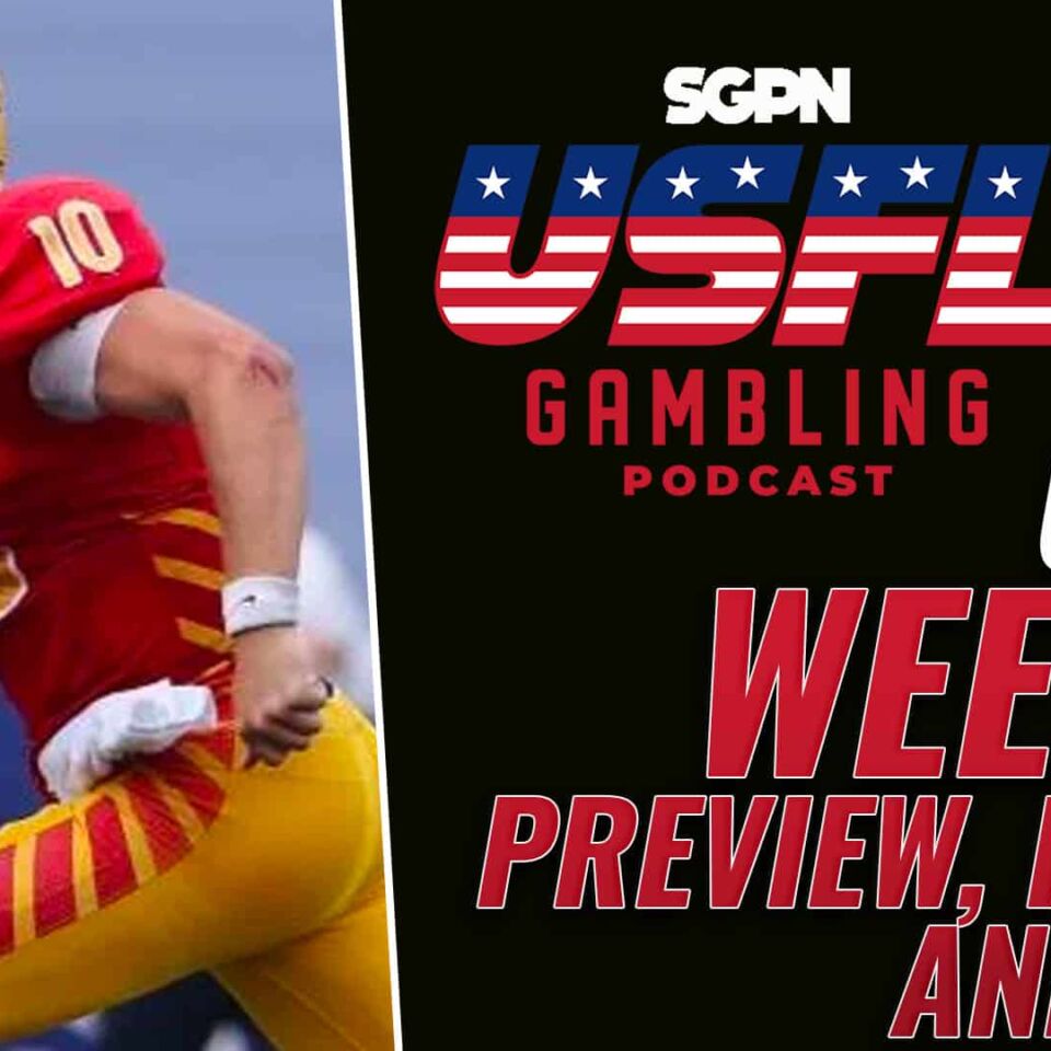 USFL Week 8 Preview, Picks & DFS | The USFL Gambling Podcast (Ep. 73)