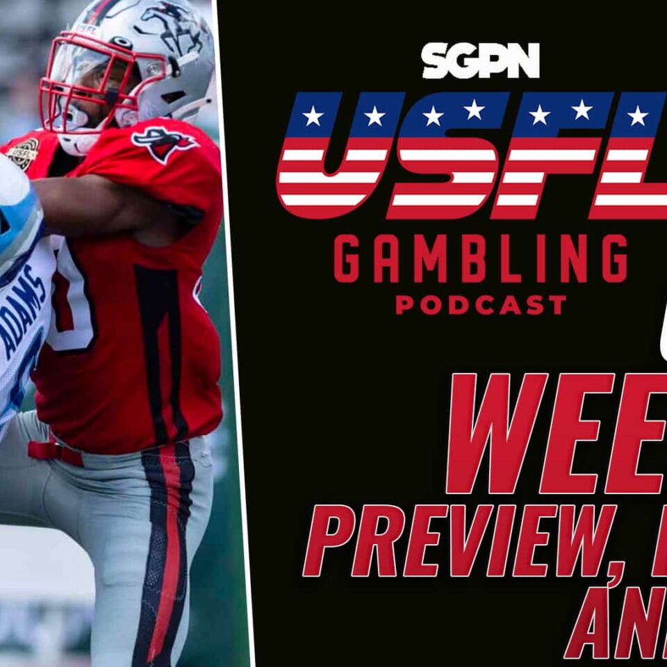 USFL Week 9 Preview, Picks & DFS | The USFL Gambling Podcast (Ep. 75)