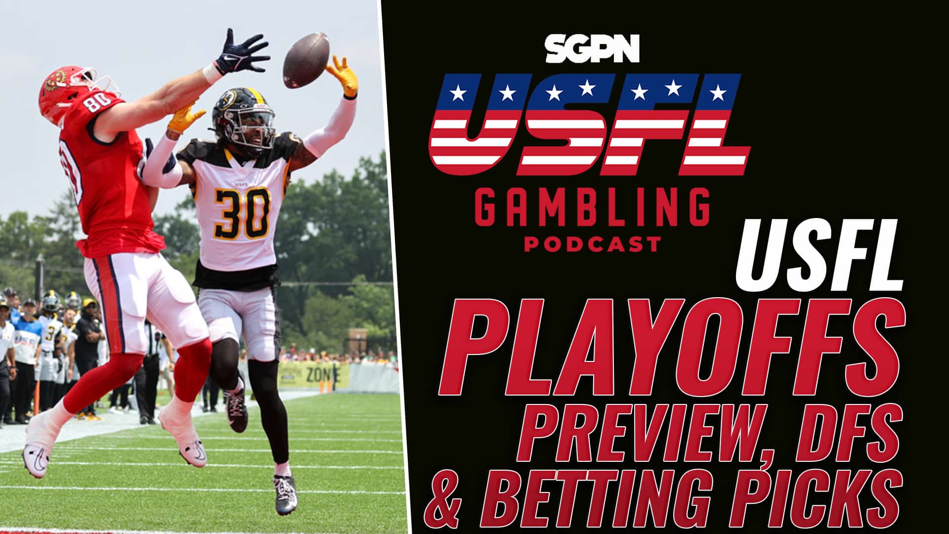 USFL Playoff Preview, Picks & DFS | The USFL Gambling Podcast (Ep. 79)