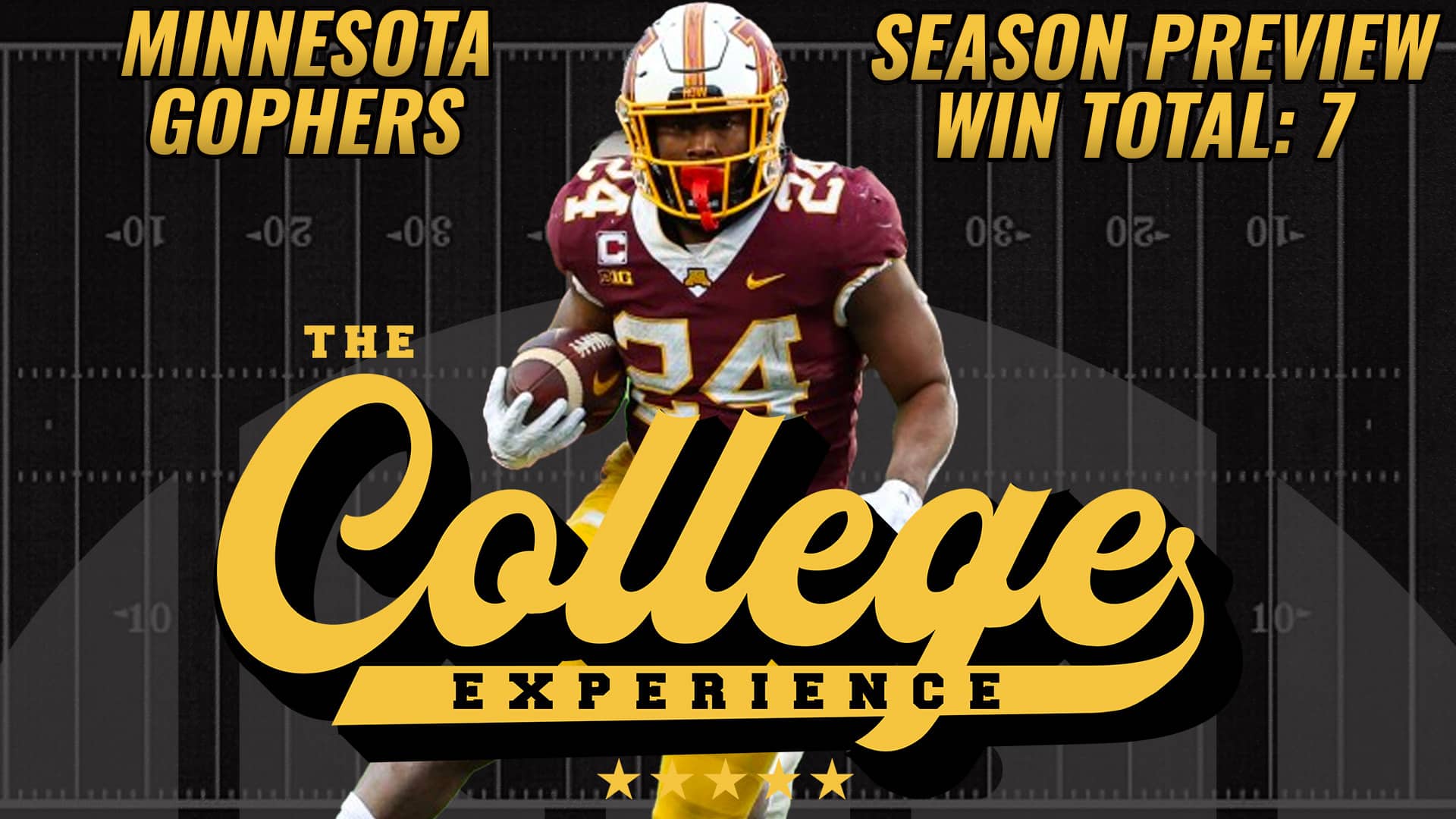 Minnesota Golden Gophers Football Team uniforms