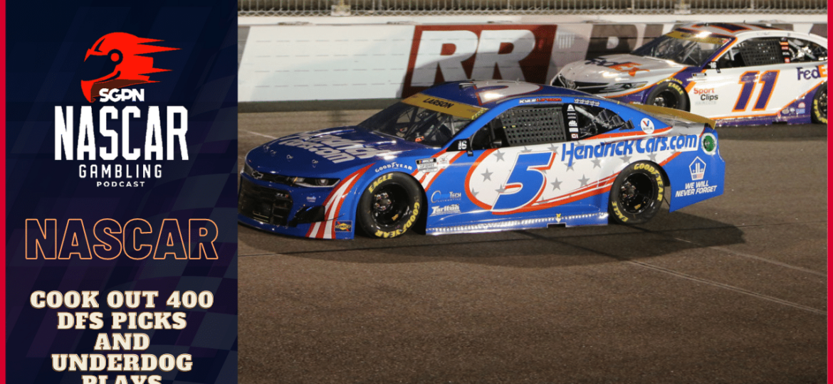 Cook Out 400 DFS Picks and Underdog Plays 2023 I NASCAR Gambling Podcast (Ep. 230)