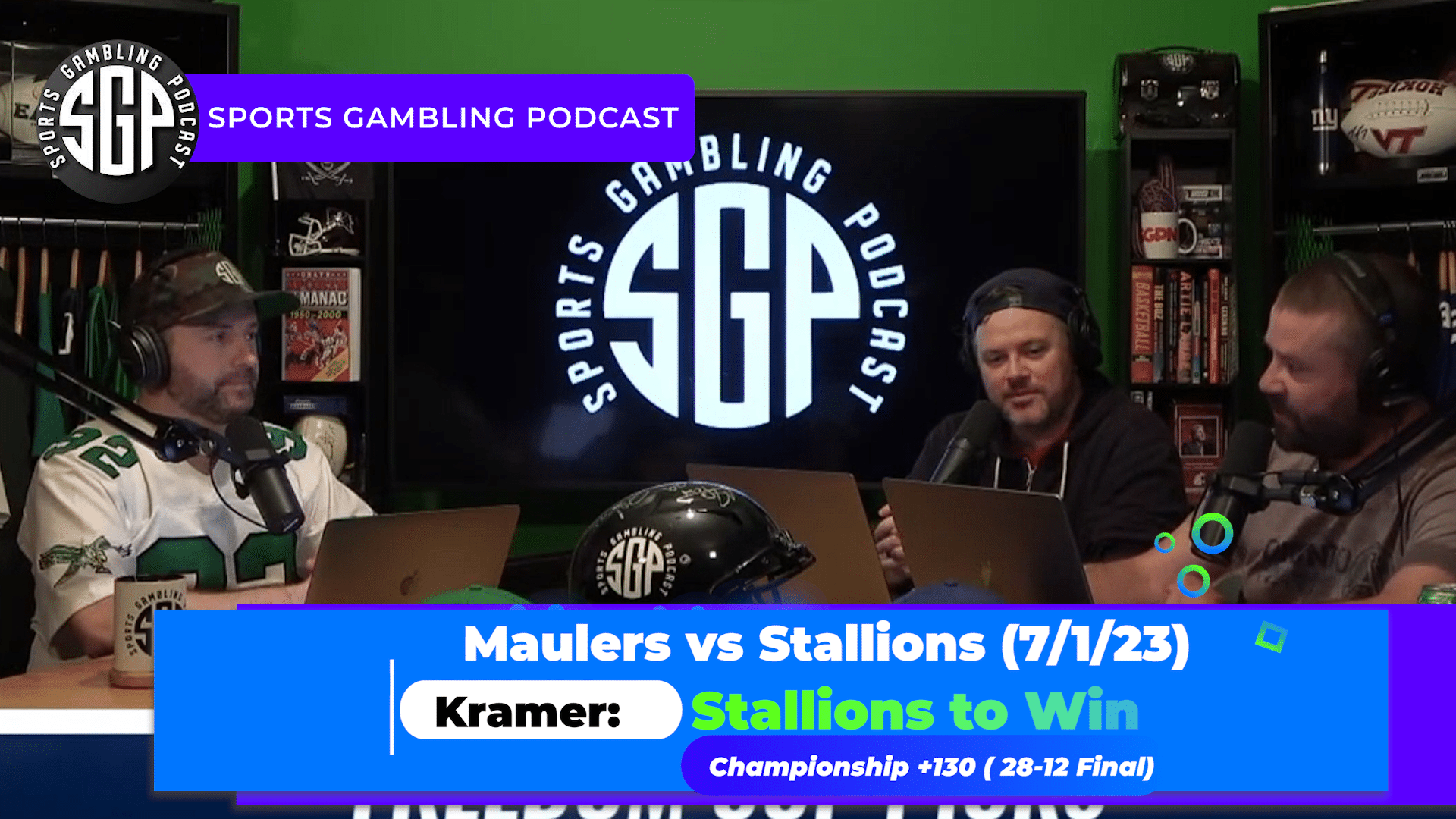 Sports Gambling Podcast Network: The Best Wins of the Week - 1st Edition
