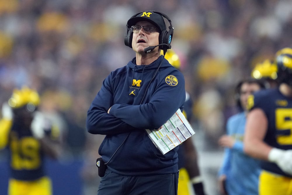 Michigan Suspends Jim Harbaugh Three-Games