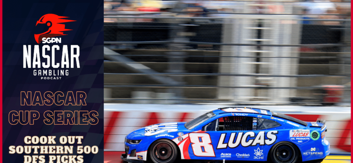 Cook Out Southern 500 DFS Picks 2023 I NASCAR Gambling Podcast (Ep. 253)