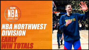 2023-2024 NBA Northwest Division Betting Preview + Early Win Totals | NBA Gambling Podcast (Ep. 590)