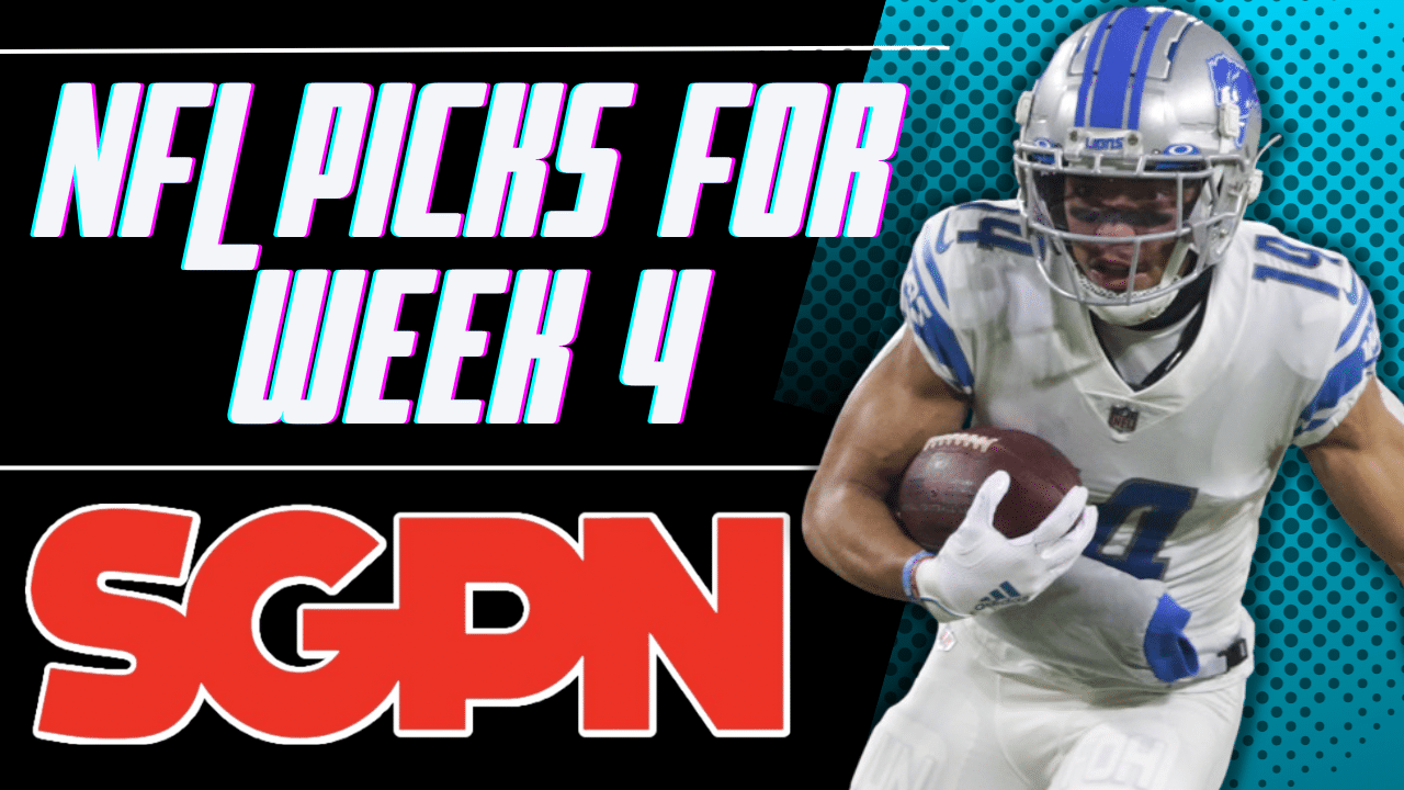 nfl week 4 nfl picks