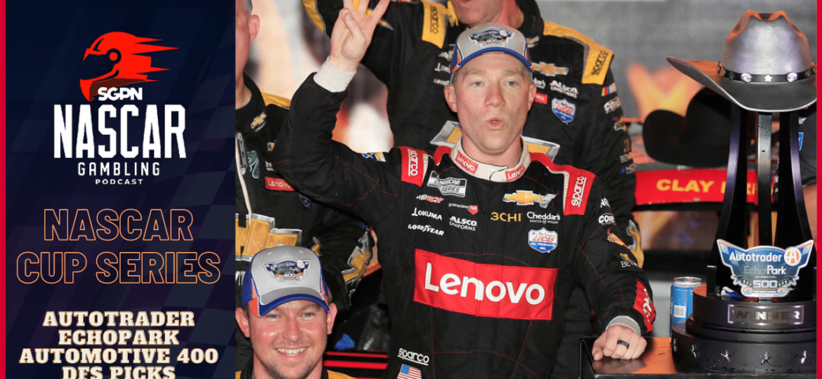 AutoTrader EchoPark Automotive 400 DFS Picks 2023 I NASCAR Gambling Podcast (Ep. 268)