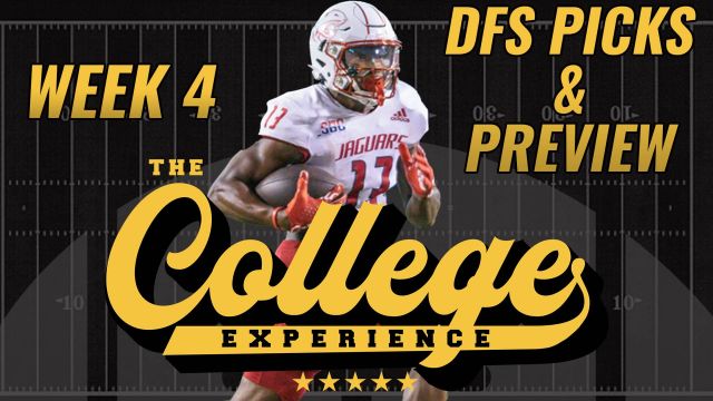 College Football Week 4 DFS Preview & Picks (Thurs, Fri & Sat) | The College Football Experience (Ep. 1442)