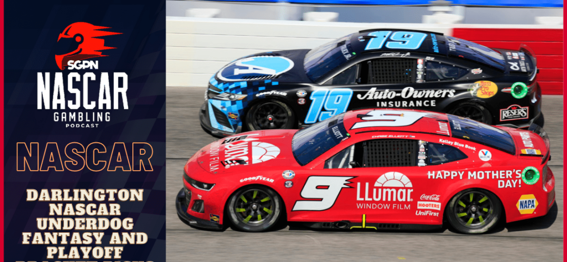 Darlington NASCAR Underdog Fantasy and Playoff Bracket Picks 2023 I NASCAR Gambling Podcast (Ep. 254)