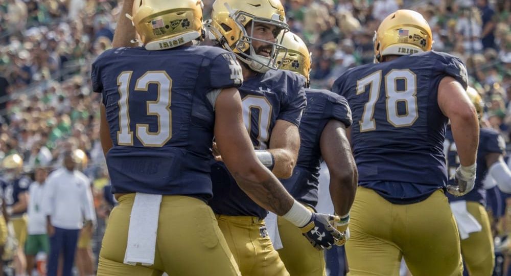 COLLEGE FOOTBALL: SEP 16 Central Michigan at Notre Dame