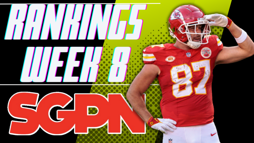 Week 8 Fantasy Football Rankings