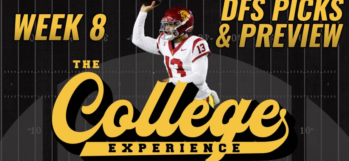 College Football Week 8 DFS Preview & Picks (Thurs, Fri & Sat) | The College Football Experience (Ep. 1476)