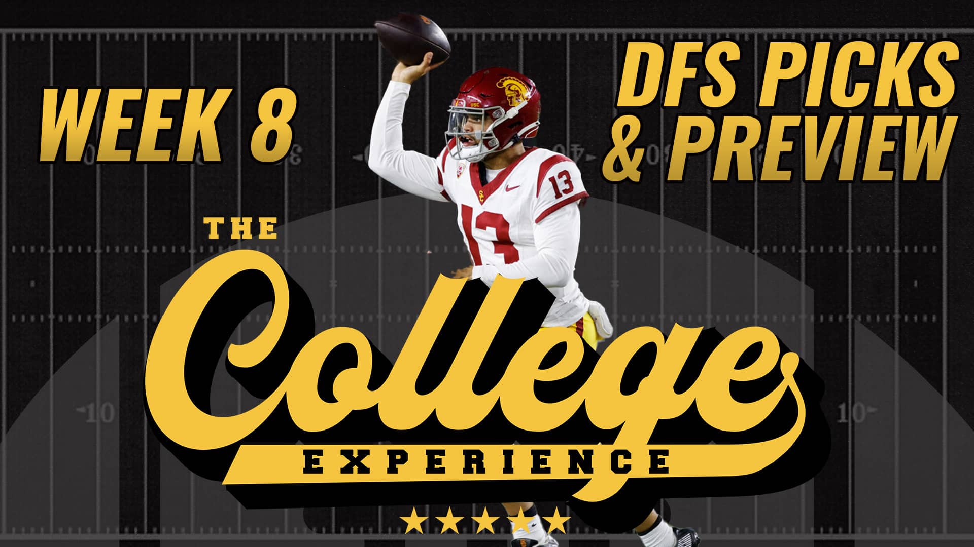 College Football Week 8 DFS Preview & Picks (Thurs, Fri & Sat) | The College Football Experience (Ep. 1476)