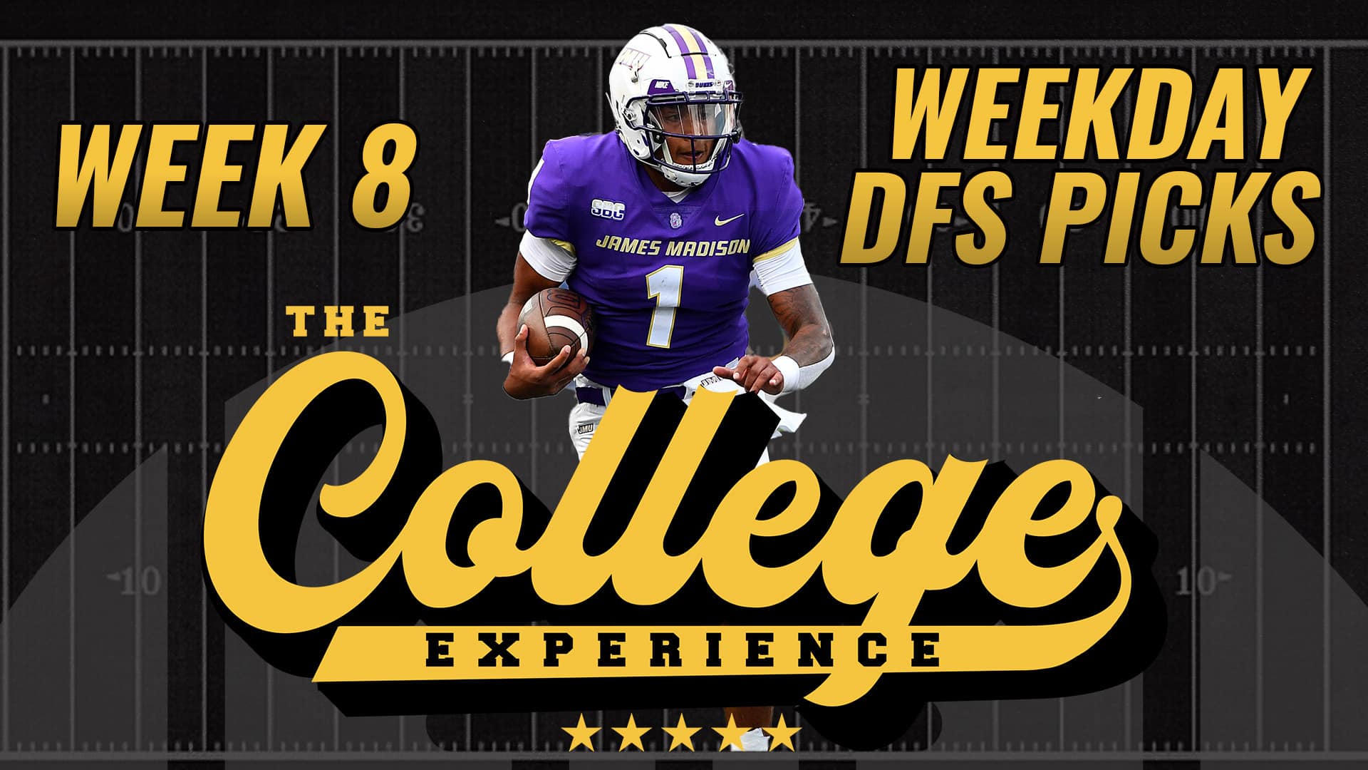College Football Weekday DFS Preview (Tues & Weds) | The College Football Experience (Ep. 1472)