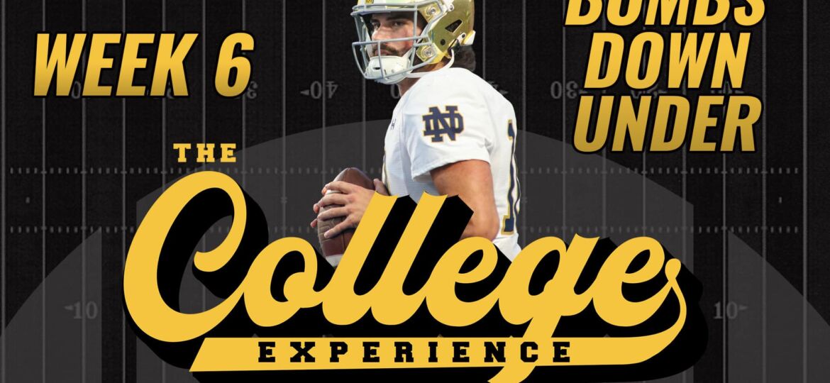 College Football Bombs Down Under | The College Football Experience (Ep. 1453)